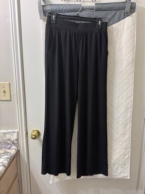 Jones New York Black Wide-Leg Pull-On Pants